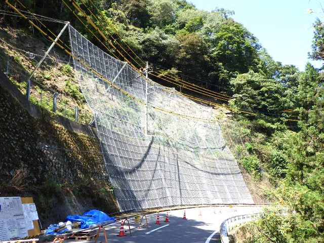 南牧村 - 高エネルギー防護網の実績