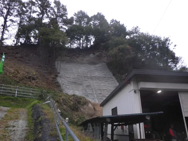 軽井沢町 - 吹付工の実績