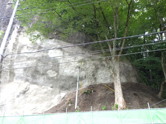 長野原町 - 吹付工の実績