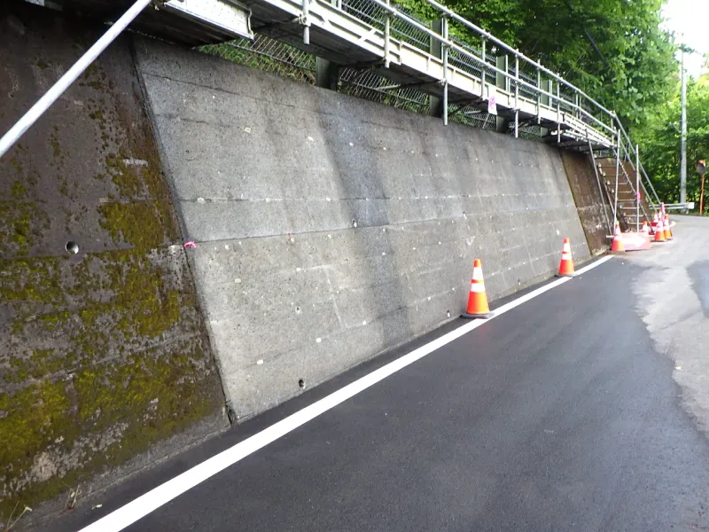 松井田町霧積 施工中 2