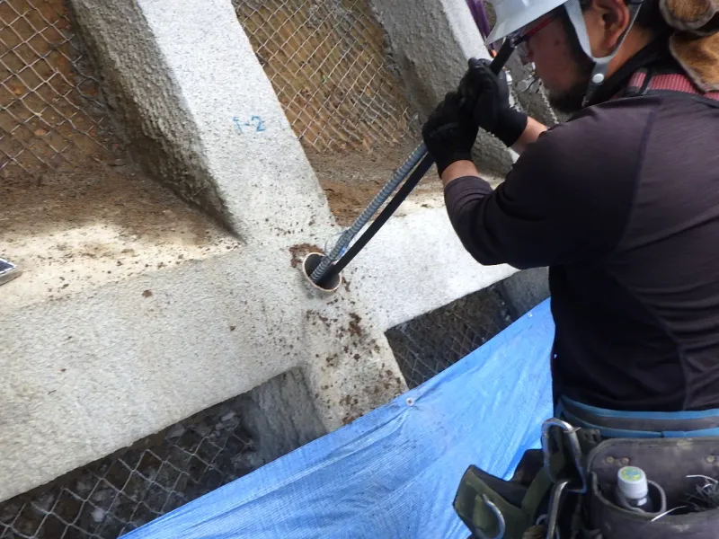 松井田町西野牧 施工中 5