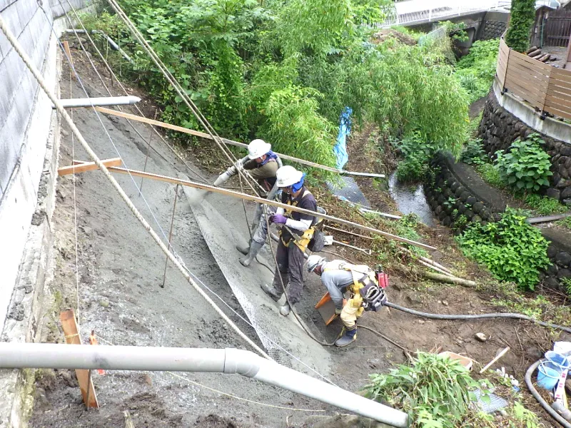 下仁田町馬山 施工中 5