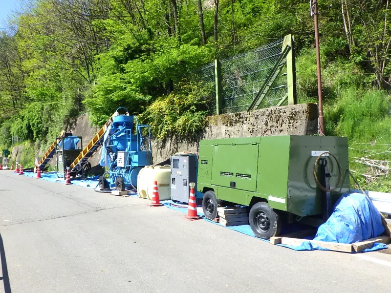 南牧村広瀬 施工中 5